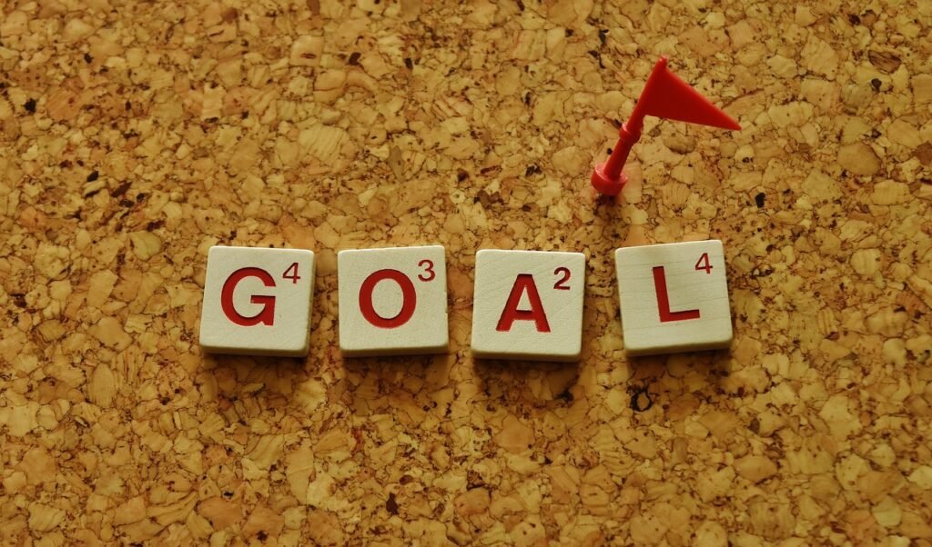 goal, arrive, to achieve, set target, realize, successful, success, win, victory, letters, word, goal, goal, goal, goal, goal